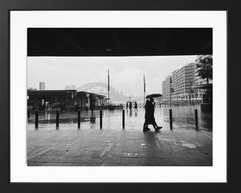 Sydney in the rain