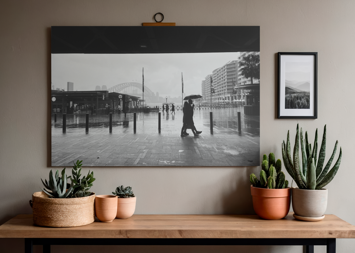Sydney in the rain